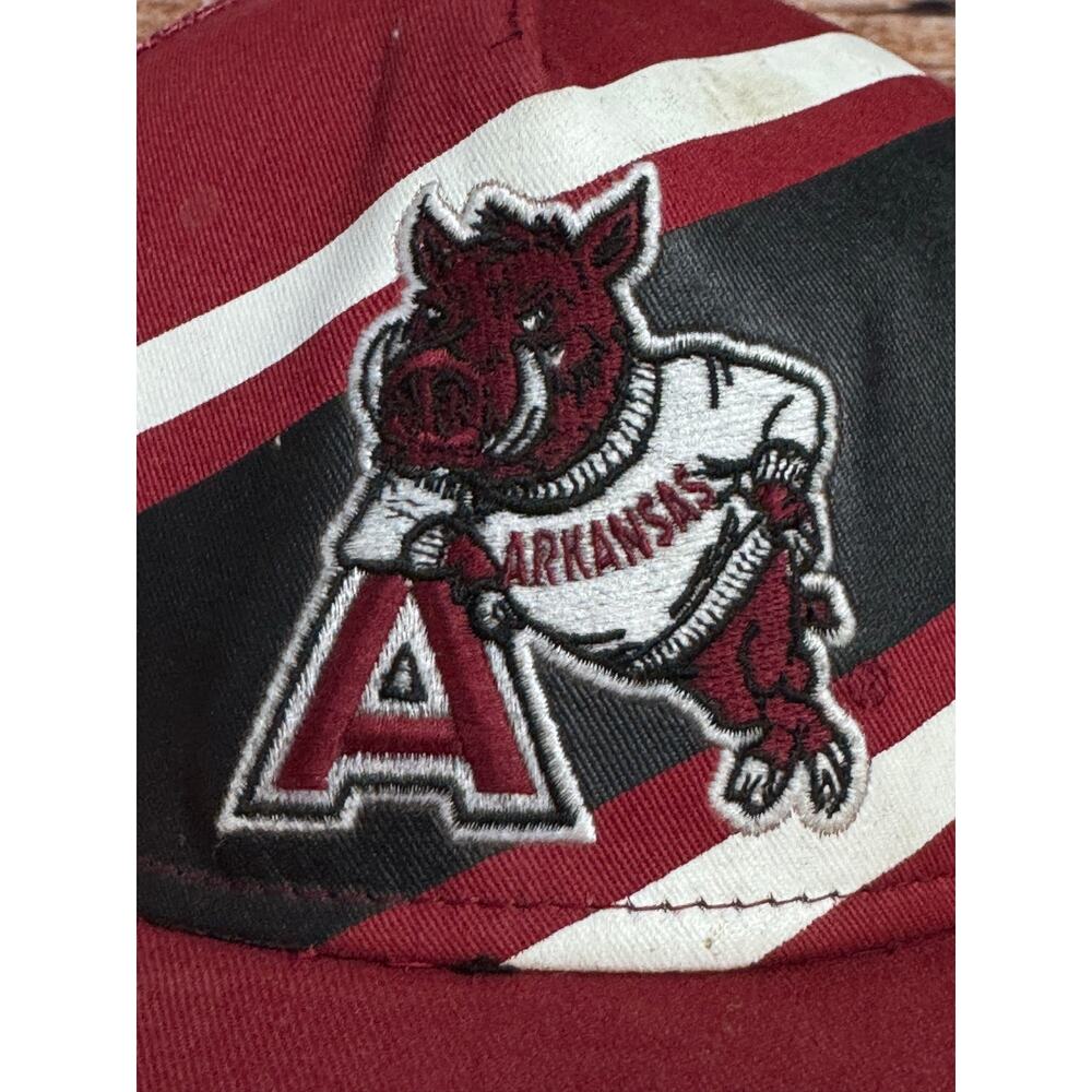 Arkansas Razorbacks Nike Red Mesh Snapback Hat - Picture 7 of 9